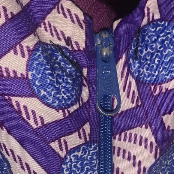 Vintage Avon hand sewn from pattern 60-70s patterned maxi dress size Small-Med - Picture 4 of 12